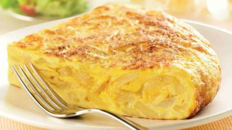 Veganski španjolski omlet